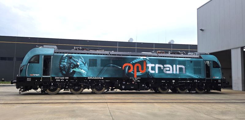 OnTrain primește prima locomotivă Dragon 2 de la NEWAG, marcând extinderea flotei cu zece unități moderne