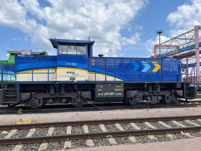 Locomotiva diesel MaK G 1203 BB, 745 kW, disponibilă la vânzare prin NRail