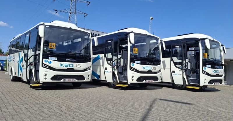 Keolis Belgium investește în 23 de autobuze Otokar Navigo U pentru transport școlar și corporativ