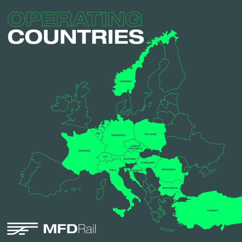 MFD Rail își extinde serviciile în Cehia, unul dintre cele mai importante noduri feroviare din Europa