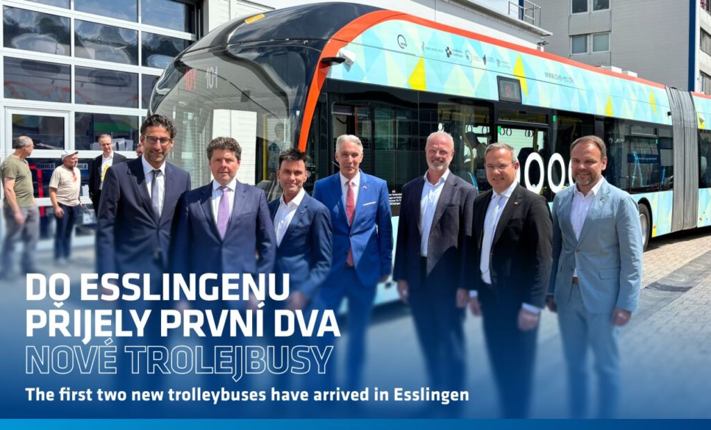 Škoda revine pe piața germană: primele două troleibuze cu baterii au fost livrate la Esslingen