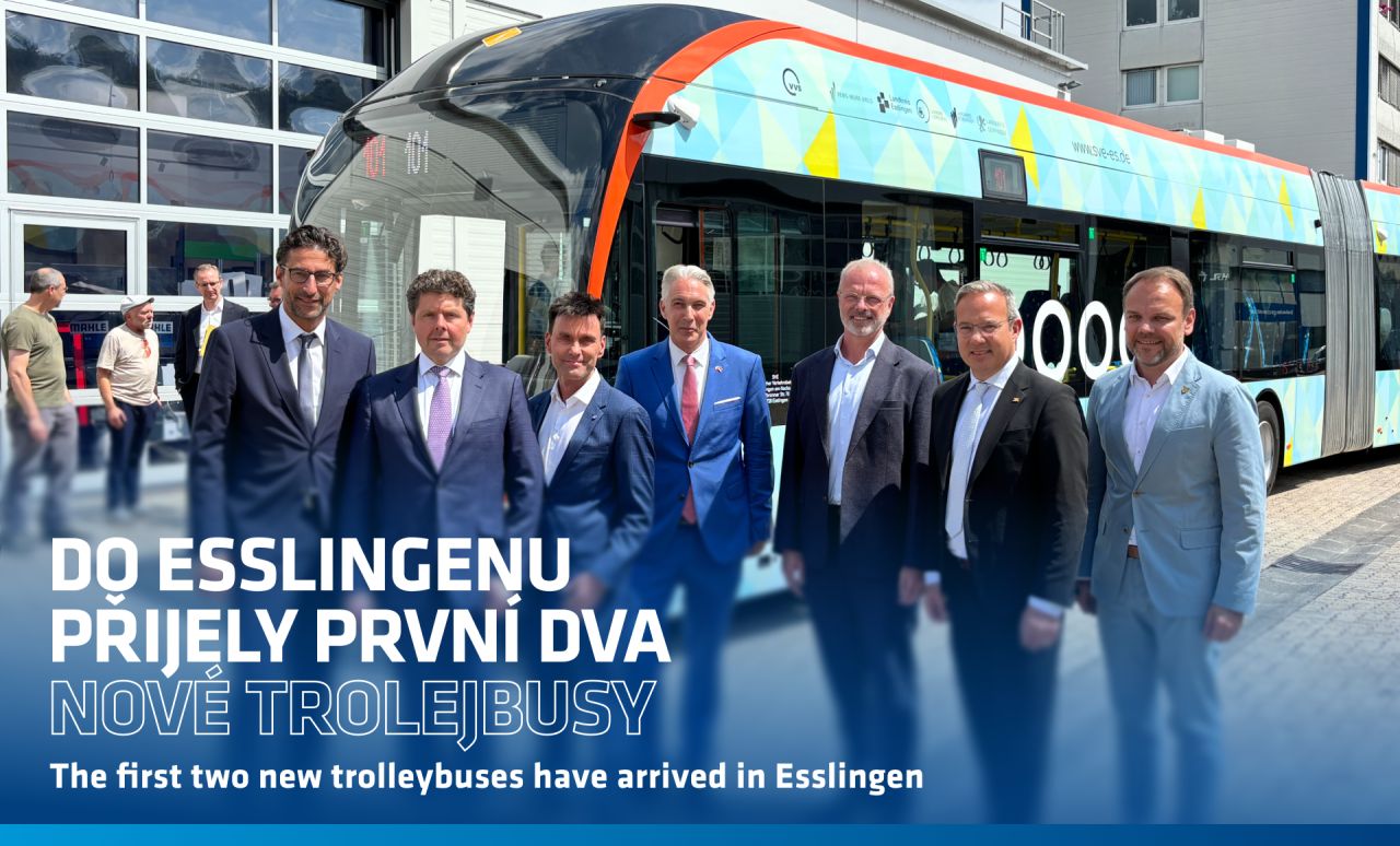 Škoda revine pe piața germană: primele două troleibuze cu baterii au fost livrate la Esslingen