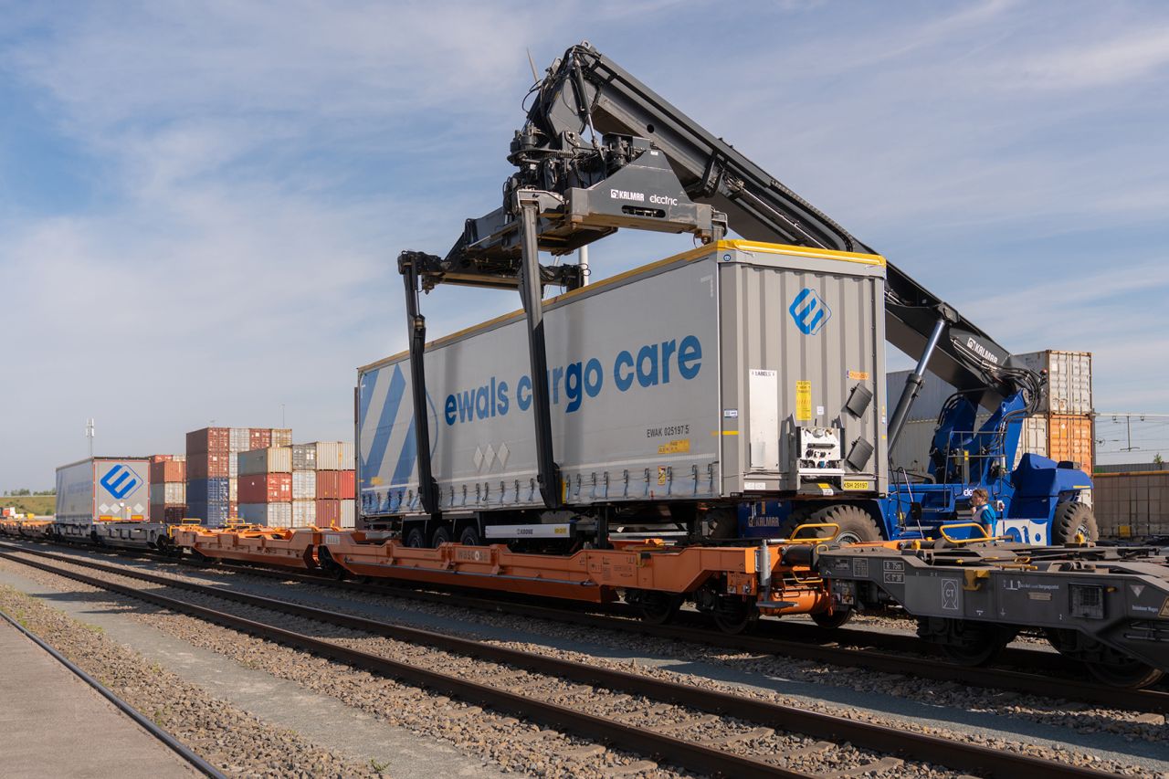 Ewals Cargo Care participă la primul pilot rail‑highway între Huelva și Córdoba