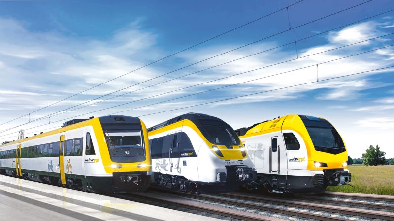 SWEG va opera rețeaua 66 pe Rinul Înalt din decembrie 2027, cu trenuri electrice Siemens Mireo