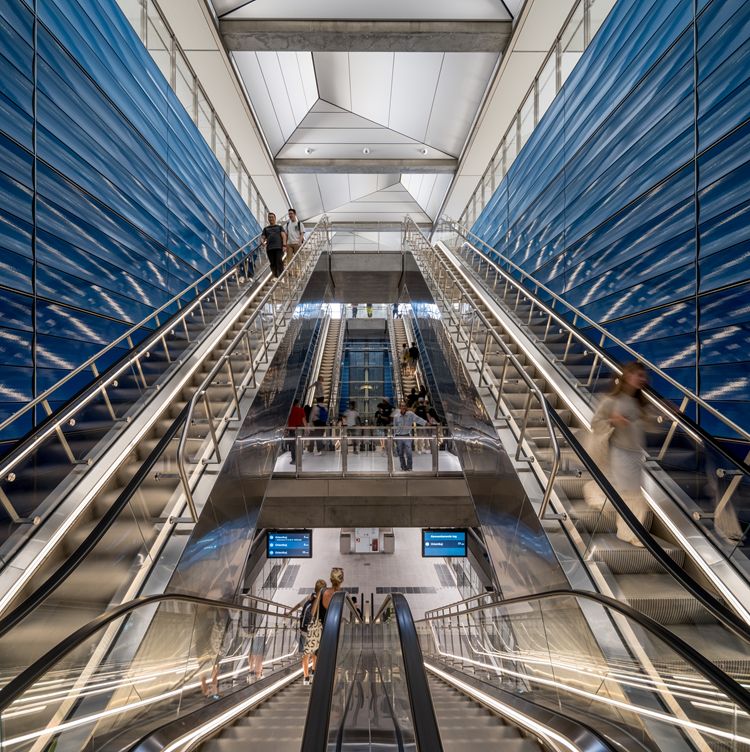 Stația Copenhagen South, transformată în hub multimodal, nominalizată la IABSE Awards 2026