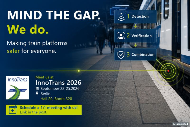 Bosch și ITK Engineering dezvoltă sistemul „Mind the Gap” pentru siguranța pasagerilor pe peroanele feroviare