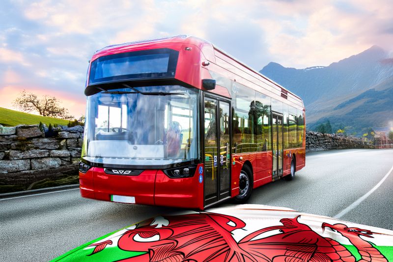 Wrightbus livrează 6 autobuze electrice GB Kite Electroliner pentru Transport for Wales în 2027