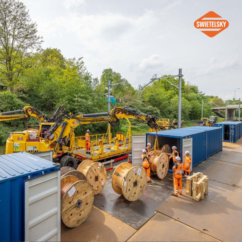 Maaslijn intră în prima oprire majoră de 30 de zile: Swietelsky Rail Benelux accelerează modernizarea și electrificarea liniei