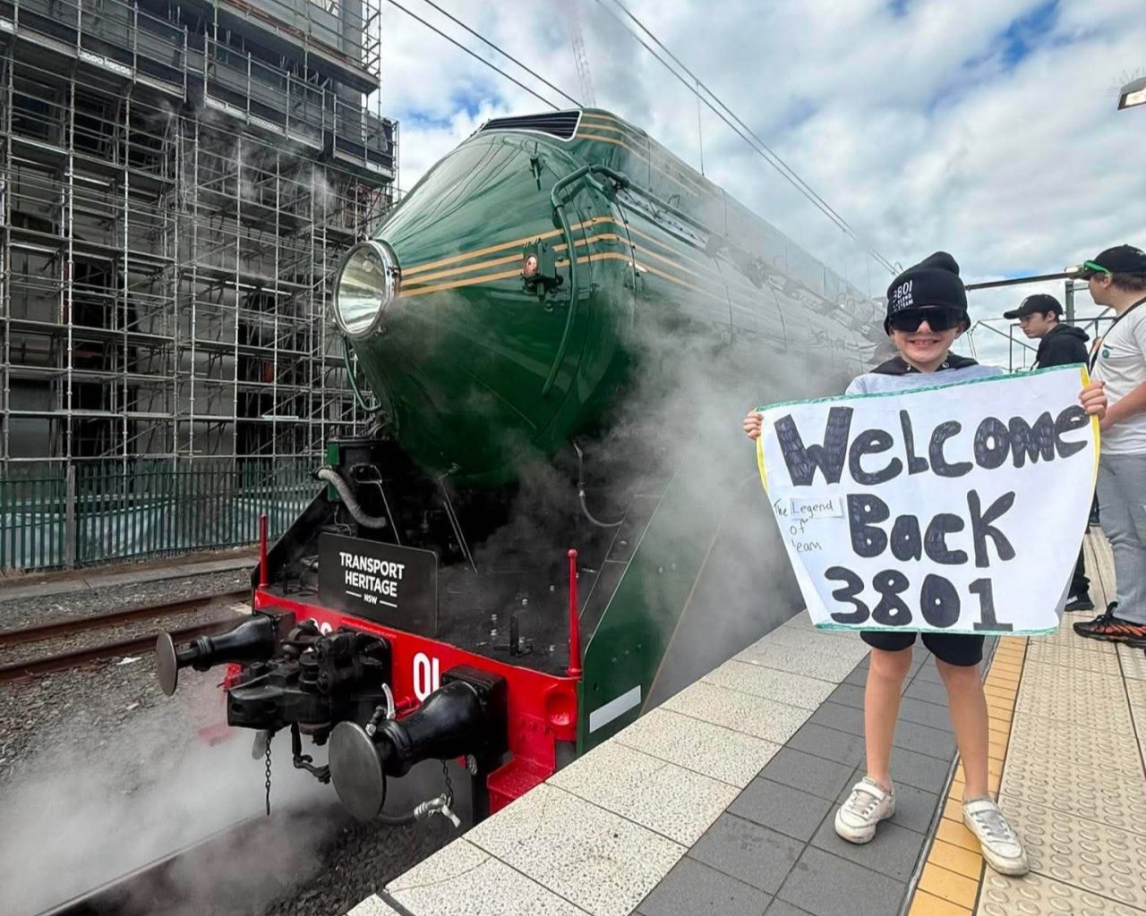 Locomotiva cu abur 3801 revine pe șine în New South Wales: peste 2.700 de pasageri la primele curse ale legendei feroviare