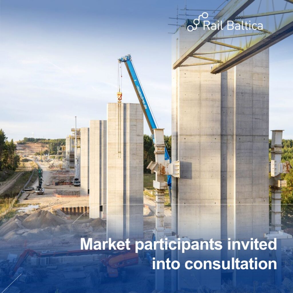 Rail Baltica lansează consultarea pieței pentru construcția noului pod peste râul Neris, parte a secțiunii Kaunas–Panevėžys–frontiera LT/LV