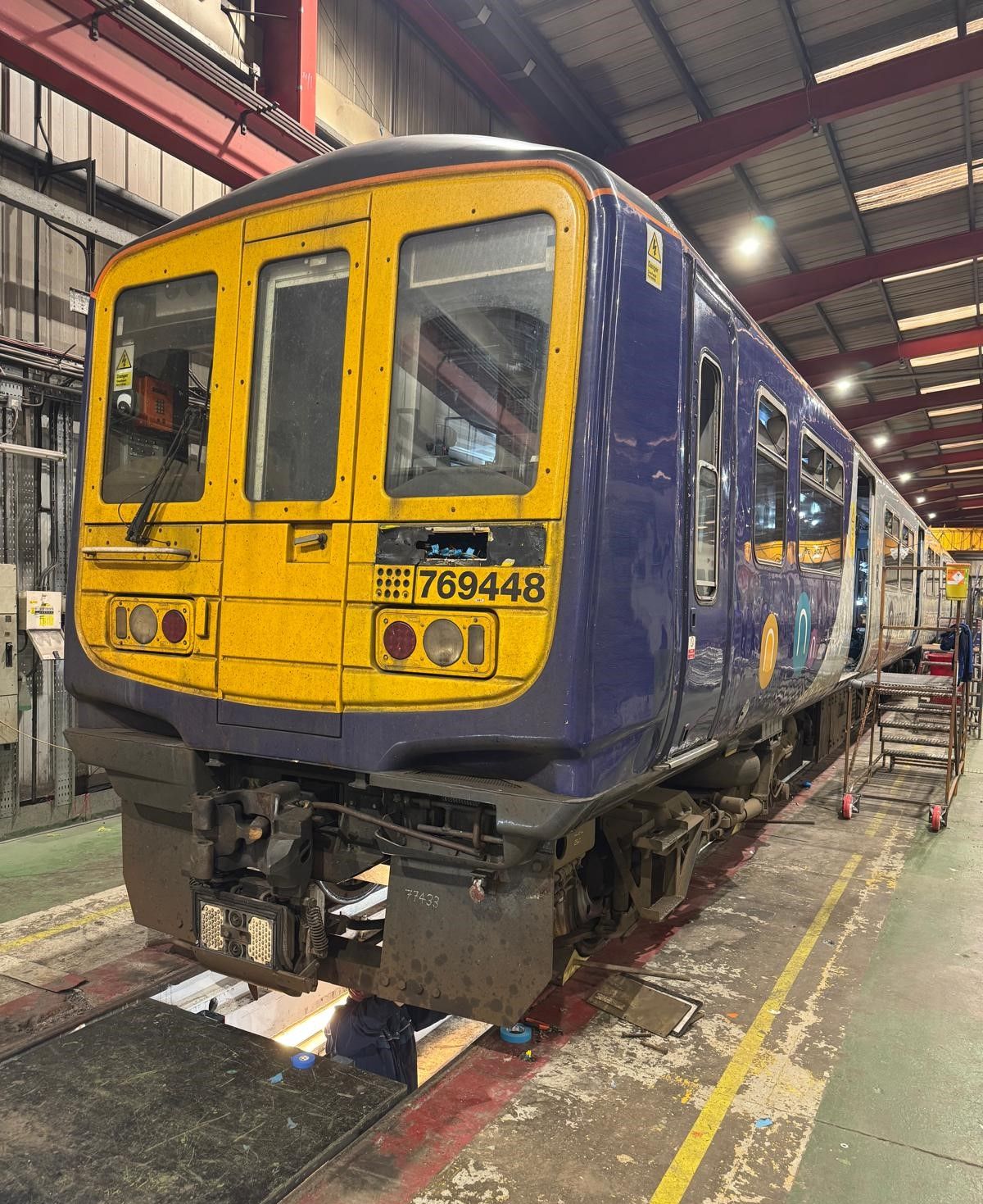 Brodie Engineering finalizează programul de modernizare pentru ultimele unități Northern Class 769 la depoul Caledonia Rail