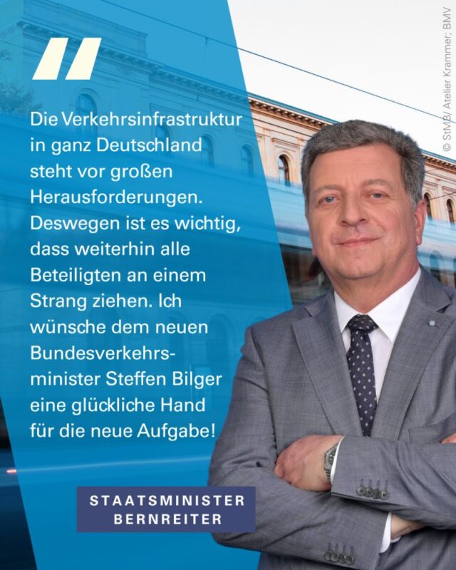 Steffen Bilger va fi noul ministru federal al transporturilor în Germania; Bavaria cere investiții majore în infrastructura națională