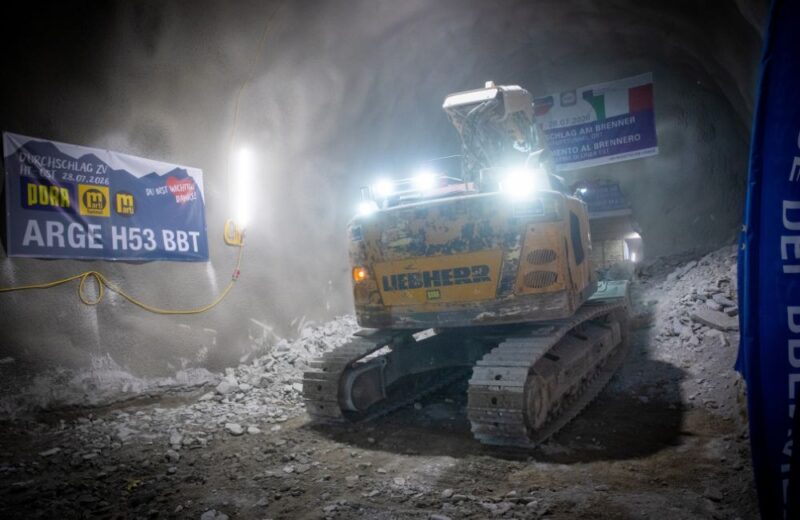 PORR și Marti realizează străpungerea simultană a tunelurilor principale la Brenner, conectând Austria și Italia în lotul H53 Pfons–Brenner