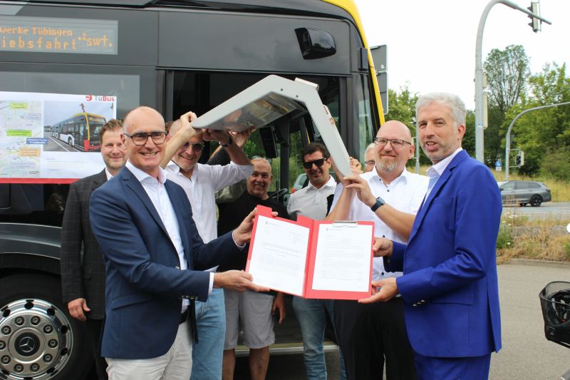 Tübingen accelerează electrificarea flotei: 23 milioane euro finanțare pentru încă 47 de autobuze electrice până în 2027