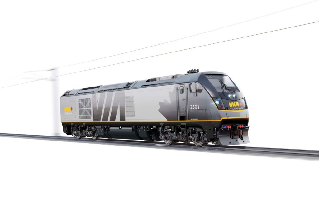 Stadler câștigă primul contract de locomotive în Canada: 45 unități hibride pentru VIA Rail și suport pe 20 de ani