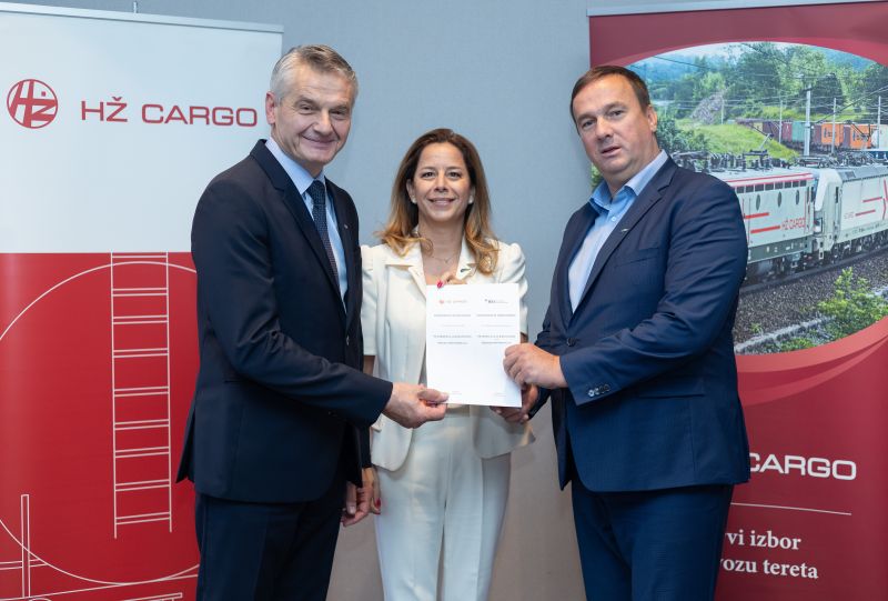 Railtrans International și HŽ Cargo înființează un joint‑venture pentru dezvoltarea transportului intermodal către Europa Centrală