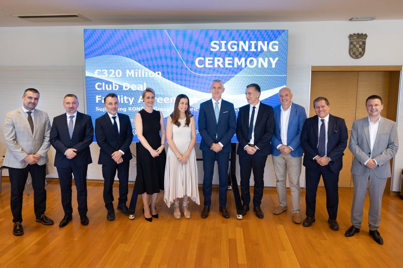 KONČAR Group semnează un acord de finanțare de 320 milioane € cu EBRD, IFC și băncile croate pentru investiții strategice în energie