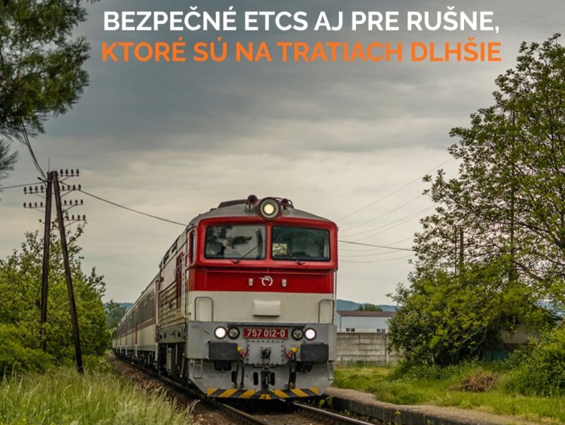 ZSSK instalează sistemul european ETCS pe locomotivele diesel 757 pentru creșterea siguranței pe liniile neelectrificate