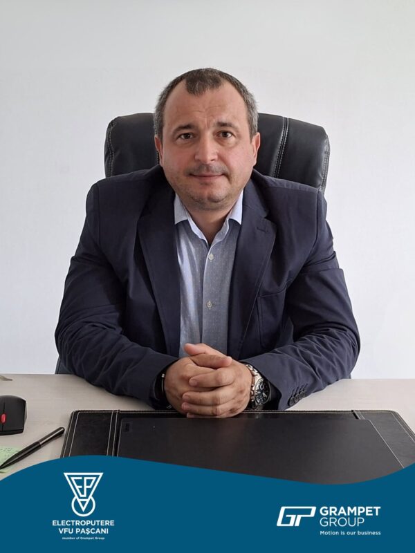 Grampet Group îl numește pe Lucian Smeu în funcția de Director General al Electroputere VFU Pașcani