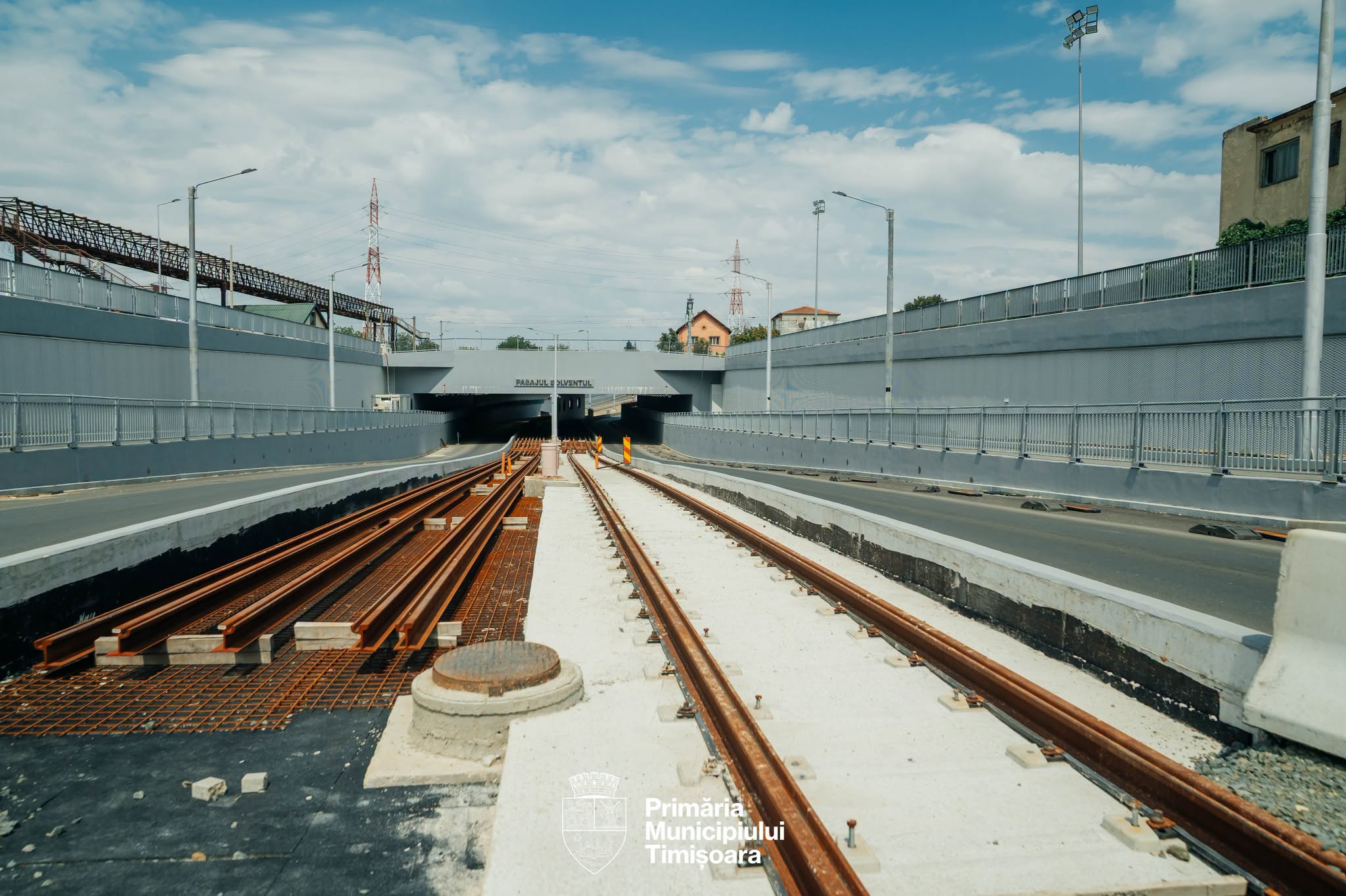 Timișoara avansează cu lucrările la noua linie de tramvai din zona Solventul, nod strategic pentru legătura Bogdăneștilor–Dâmbovița–Gara de Est