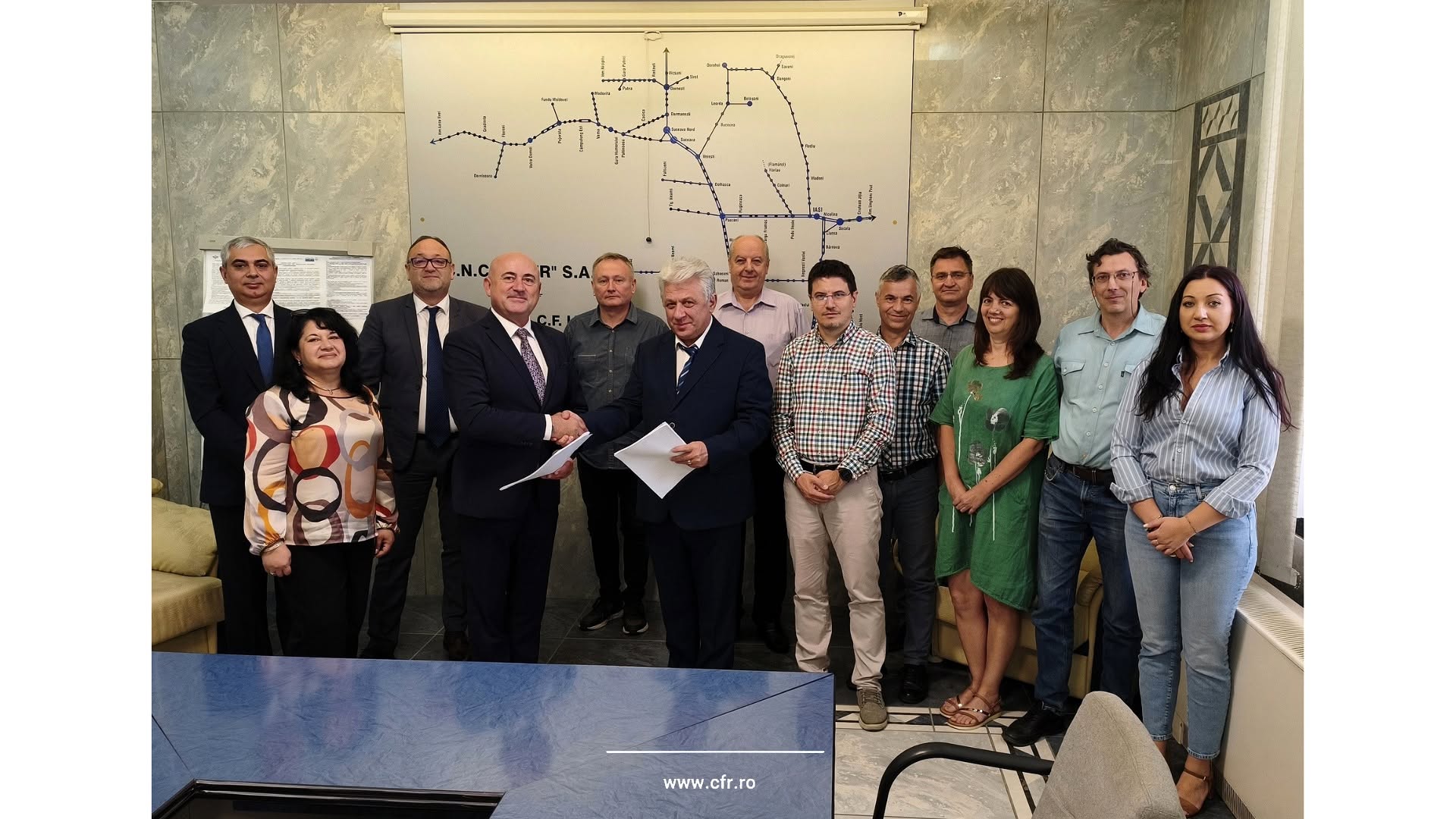 CFR Infrastructură Iași semnează contractul de 588 milioane lei pentru modernizarea semnalizării feroviare în Regionalele Iași și Galați
