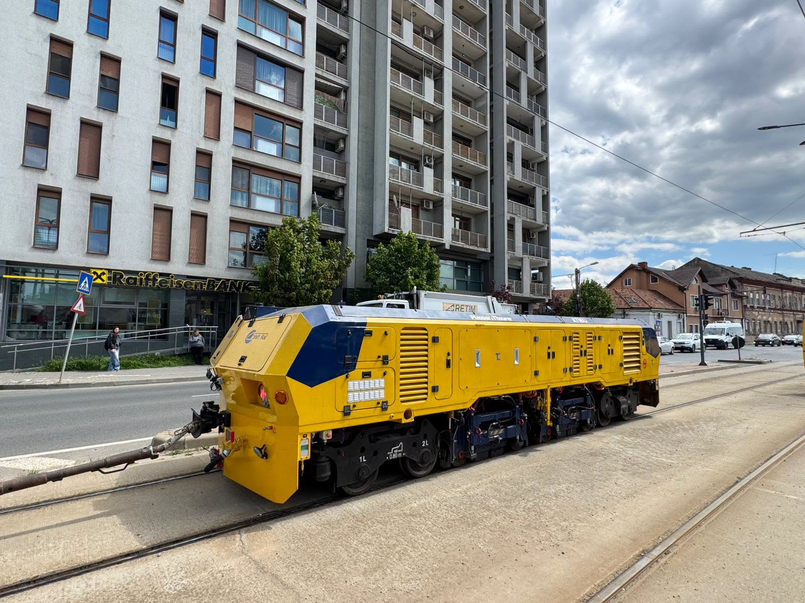 Timișoara începe frezarea a 30 km de șină și construiește o nouă hală de mentenanță pentru tramvaie la depoul Dâmbovița