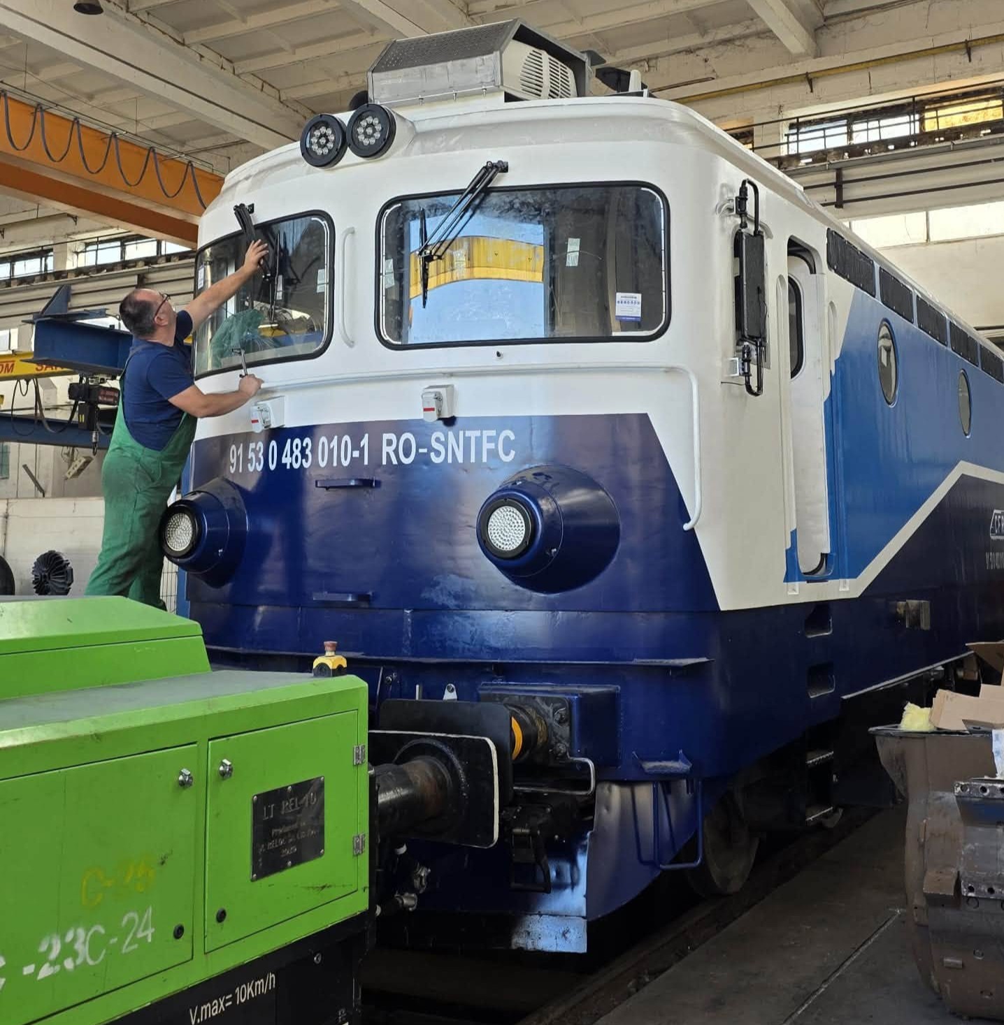 SCRL Brașov finalizează detaliile pentru locomotiva LEMA 010, a 16‑a unitate modernizată prin PNRR - săptămâna viitoare intră în probe