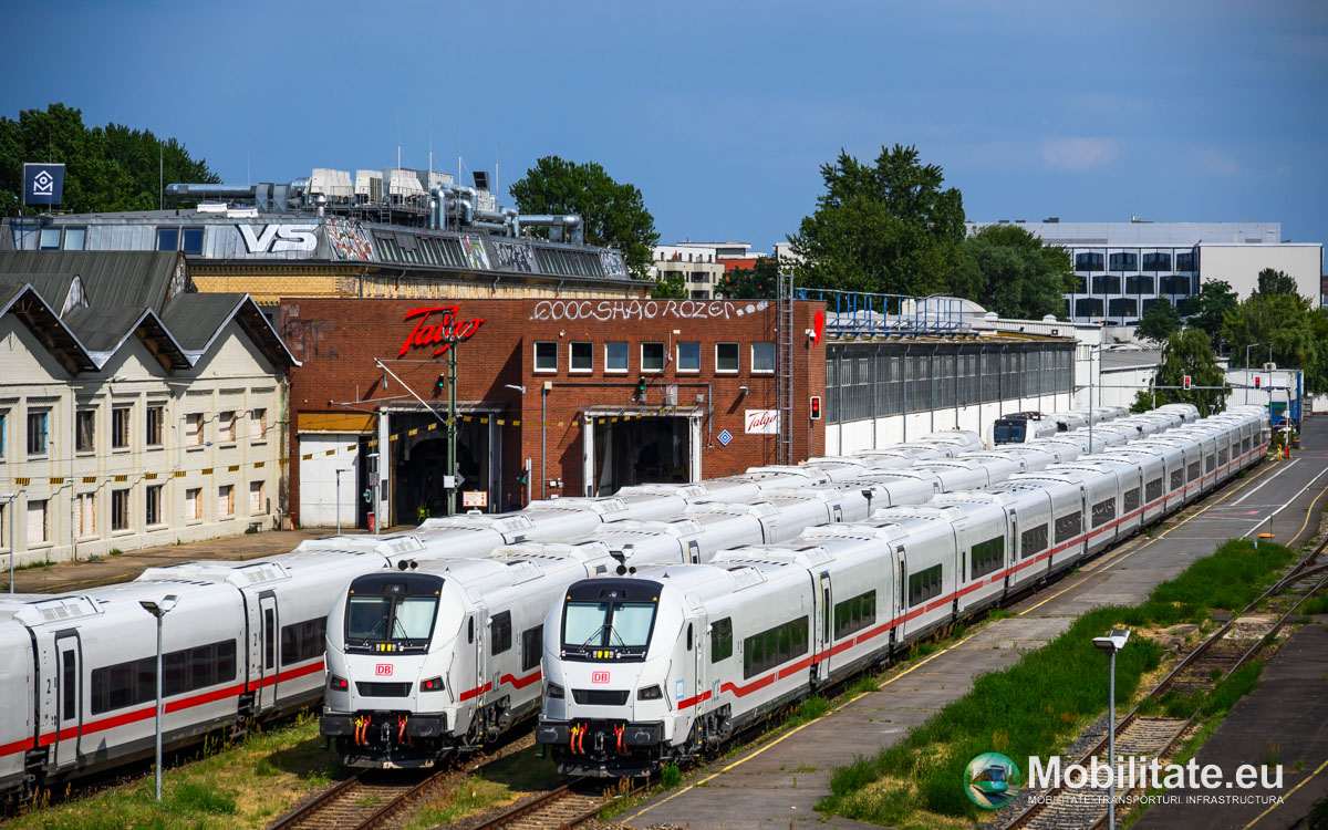 Talgo își extinde capacitățile de mentenanță în Berlin: două linii prelungite cu 20 m pentru flexibilitate maximă în depoul de la Warschauer Brücke