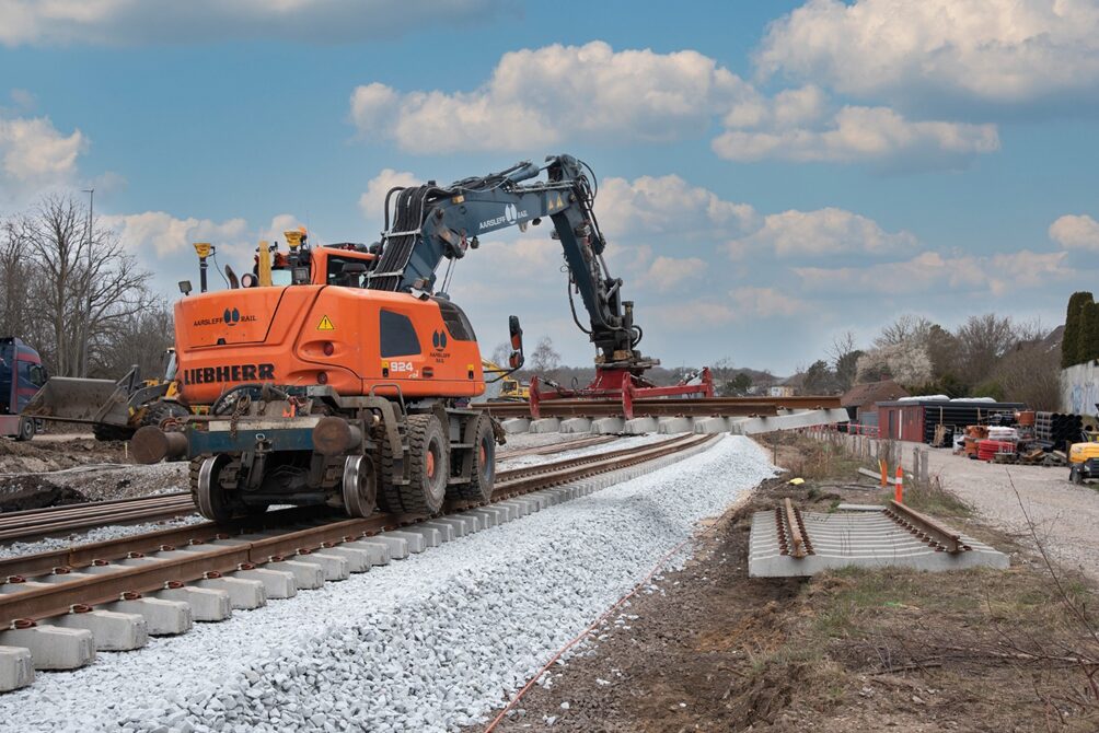 Aarsleff Rail extinde capacitatea feroviară la Kalvebod, pe unul dintre cele mai aglomerate coridoare din Danemarca