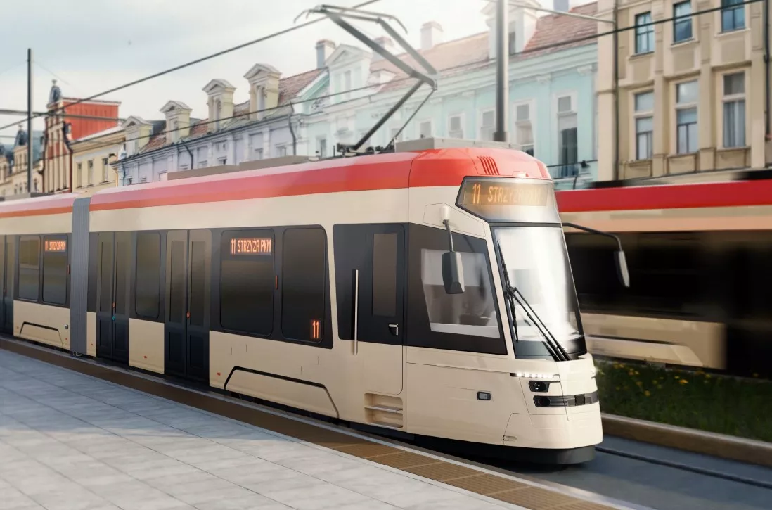 PESA va livra 20 de tramvaie bidirecționale pentru Gdansk, inclusiv cel mai lung tramvai din Polonia