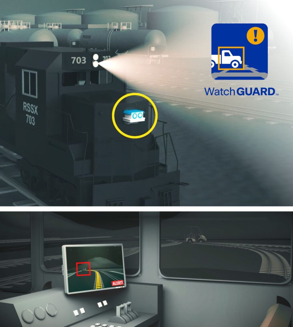 Rail Vision și Railserve lansează WatchGUARD: sistem AI de detecție a obstacolelor și frânare automată pentru manevre feroviare
