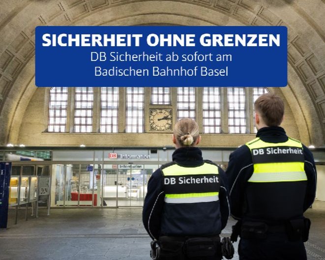 DB Sicherheit preia serviciile de securitate la Badischer Bahnhof Basel, într-un model unic de cooperare germano-elvețiană