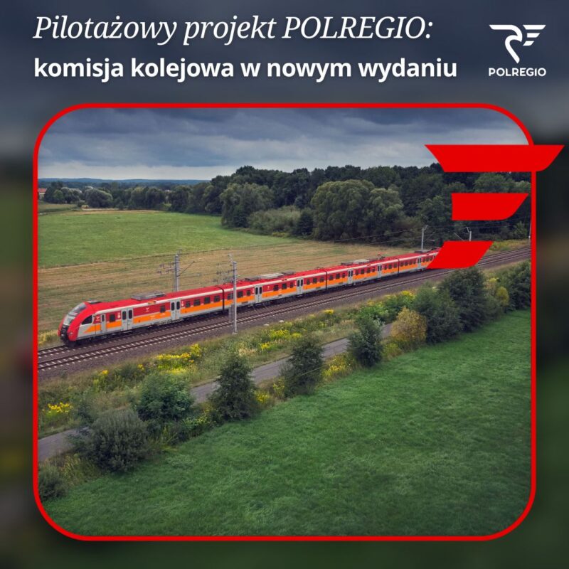 Wielkopolska introduce prima structură dedicată comisiilor feroviare POLREGIO: proces mai rapid de investigare a incidentelor
