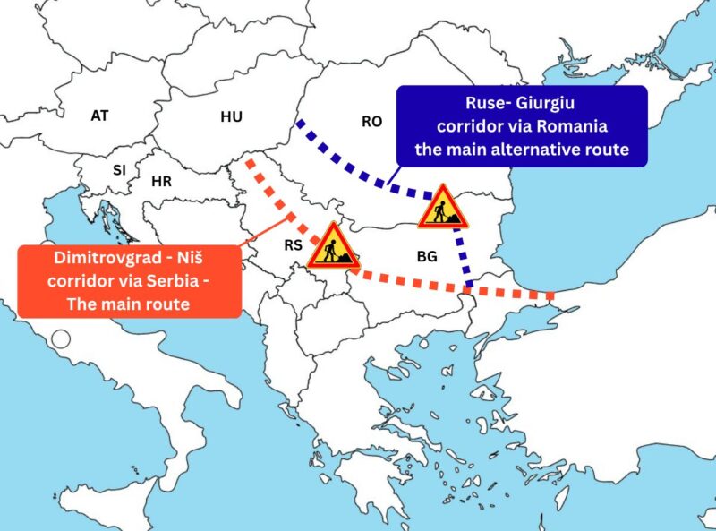 UIRR avertizează: conexiunile feroviare dintre Turcia și UE riscă să fie simultan blocate din cauza lucrărilor de infrastructură