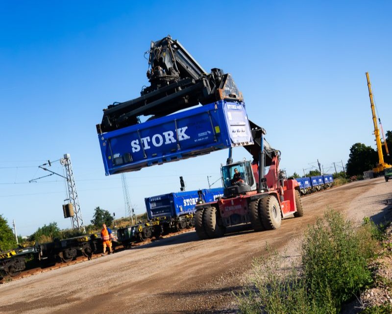 STORK Unternehmensgruppe construiește noul terminal feroviar pentru containere la sediul din Magdeburg – extindere strategică pentru logistică și parteneriate regionale