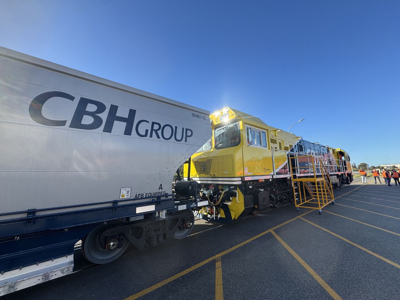 CBH Group introduce cea mai mare investiție feroviară din istoria sa: noile locomotive și vagoane pentru Grainbelt-ul din Australia de Vest