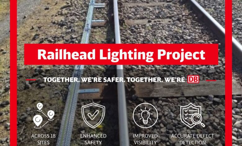 DB Cargo UK finalizează standardizarea iluminatului în 18 puncte feroviare