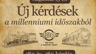 MÁV lansează jocul online dedicat aniversării a 180 de ani de istorie feroviară