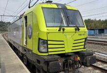 Vectron 193‑116 de la Alpha Trains, operată de TCA Rail, vedetă la Fête du Rail din Ciney și Spontin, în cadrul aniversării a 100 de ani NMBS/SNCB