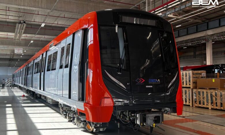 Siemens Mobility și Bozankaya finalizează primul tren pentru Orange Line din Bangkok. Moment-cheie sărbătorit alături de MRTA și BEM