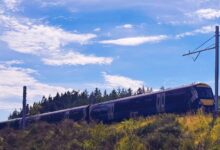 Electrificarea Borders Railway avansează: stâlpii pentru linia de contact sunt instalați, pregătind introducerea trenurilor baterie‑electrice ScotRail din anii 2030