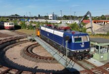 Kulturlokschuppenfest 2026 Neumünster: SEL Eisenbahnlogistik atrage publicul cu locomotiva 181 205 la un festival dedicat tradiției feroviare germane