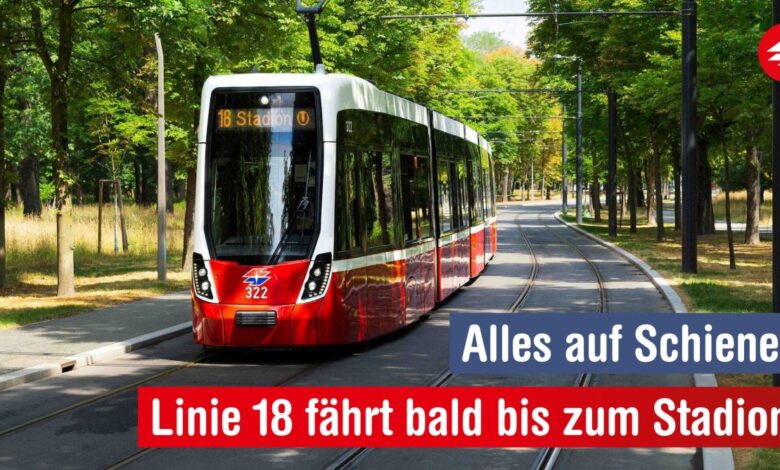 Wien pregătește lansarea noii rute a tramvaiului 18: teste în desfășurare înainte de deschiderea din toamnă