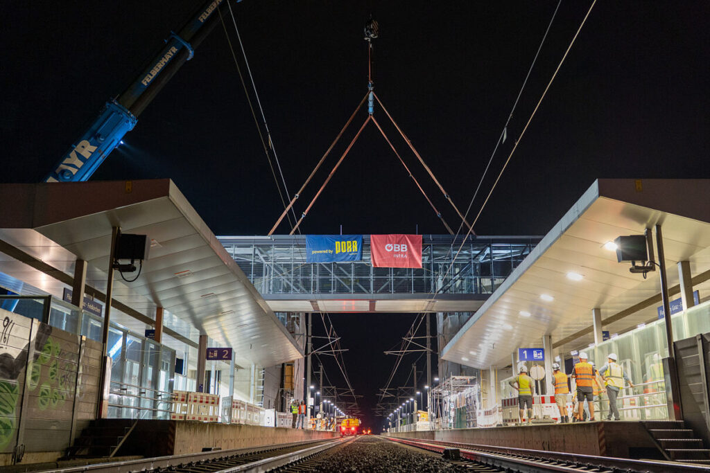 Gara Aeroportului Graz-Feldkirchen, extinsă și modernizată după creșterea traficului generată de Koralmbahn