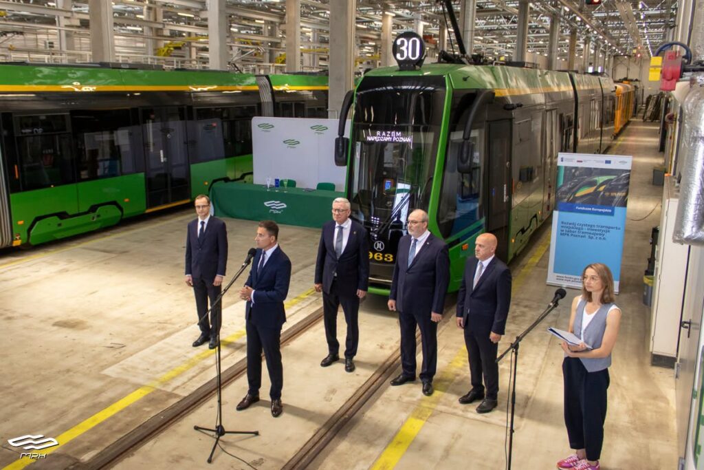 Poznań comandă 10 noi tramvaie Moderus Gamma, cu opțiune pentru încă 20: livrări în 2028 și modernizare masivă a flotei MPK