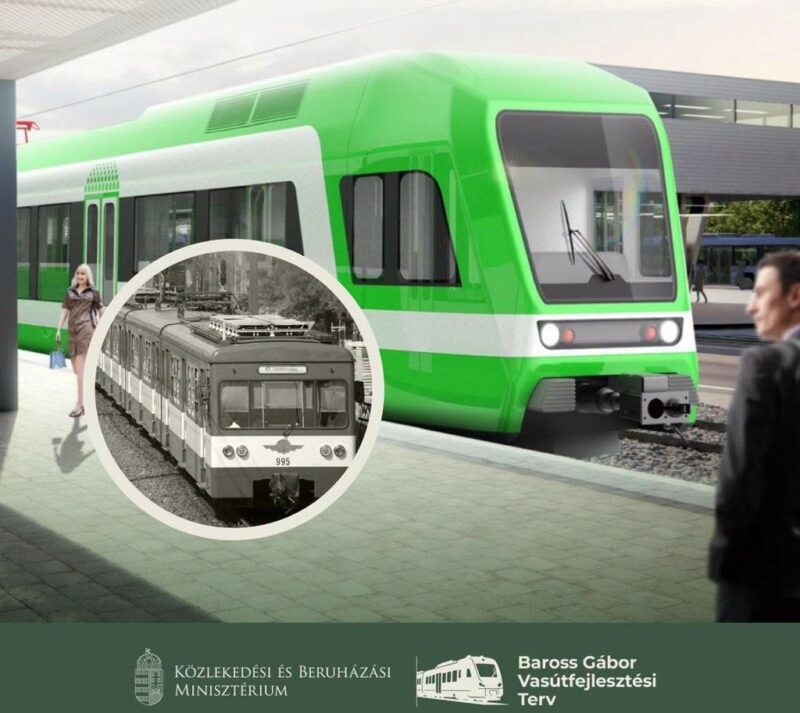Ungaria lansează achiziția a 42 de trenuri noi pentru HÉV: flota veche de 45–60 de ani va fi înlocuită integral până în 2030